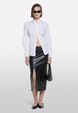 Sisley, Pencil skirt - black