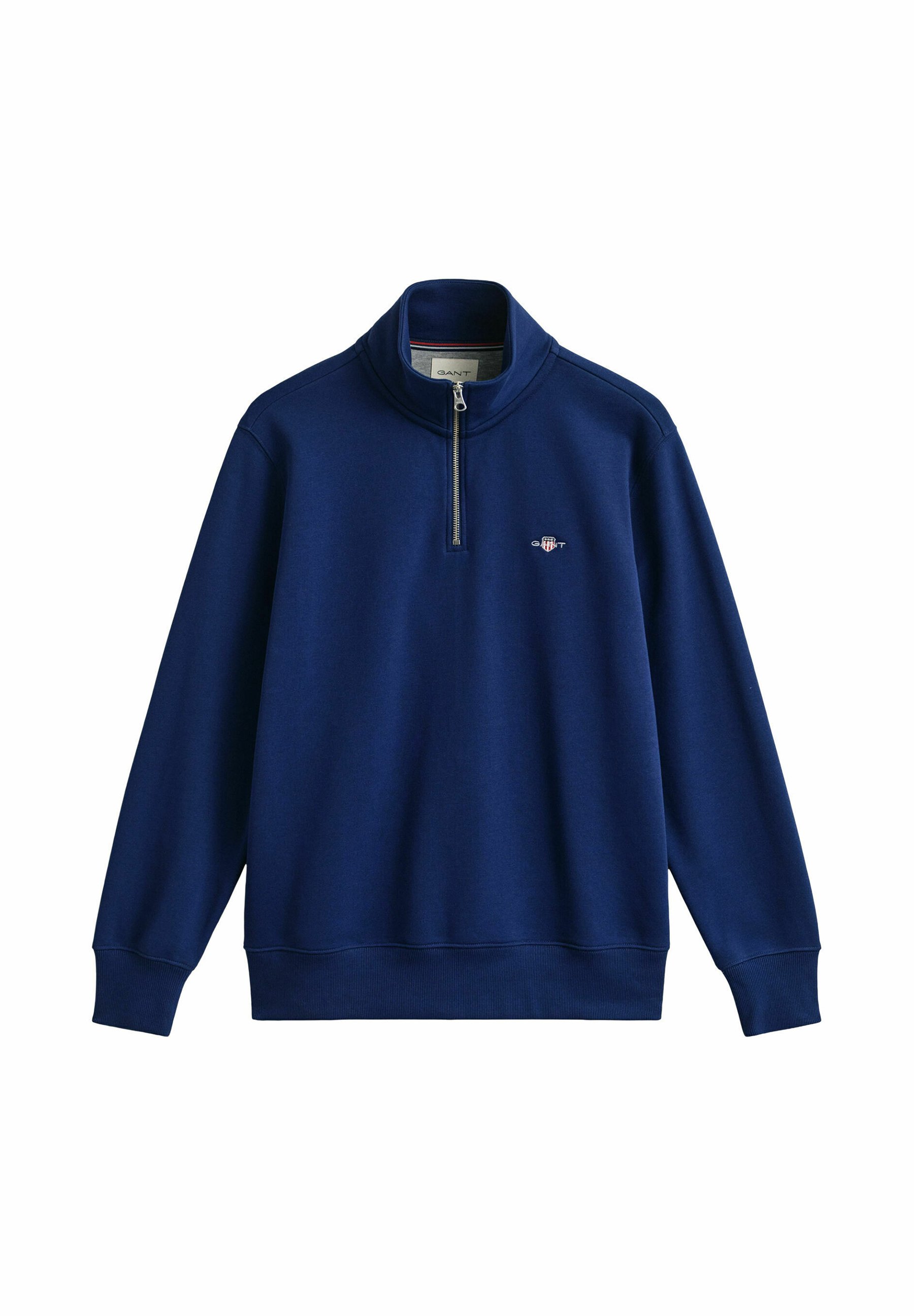 GANT REG SHIELD HALF ZIP - Mikina - rich navy