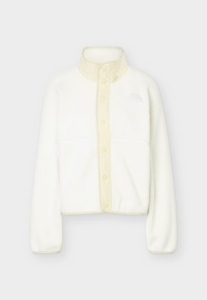 The North Face, CRAGMONT SNAP FRONT JACKET - Fleecejakke - white dune/desert stone