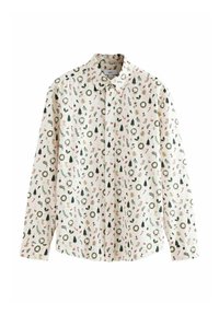 LONG SLEEVE CHRISTMAS - REGULAR FIT - Marškiniai - white wreath