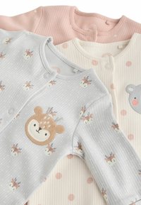 Next 3 PACK FOOTLESS - REGULAR FIT - Pijamale - grey pink