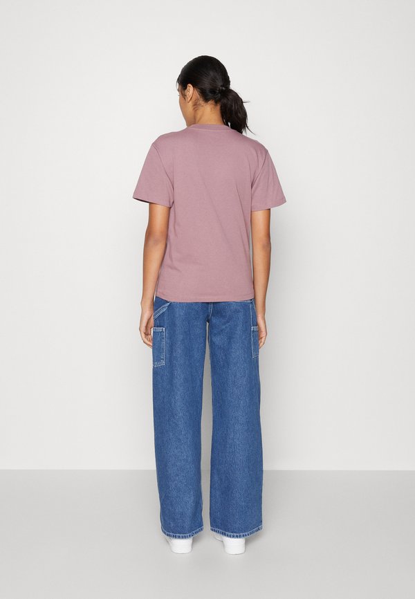 POCKET - Basic T-shirt - berry2