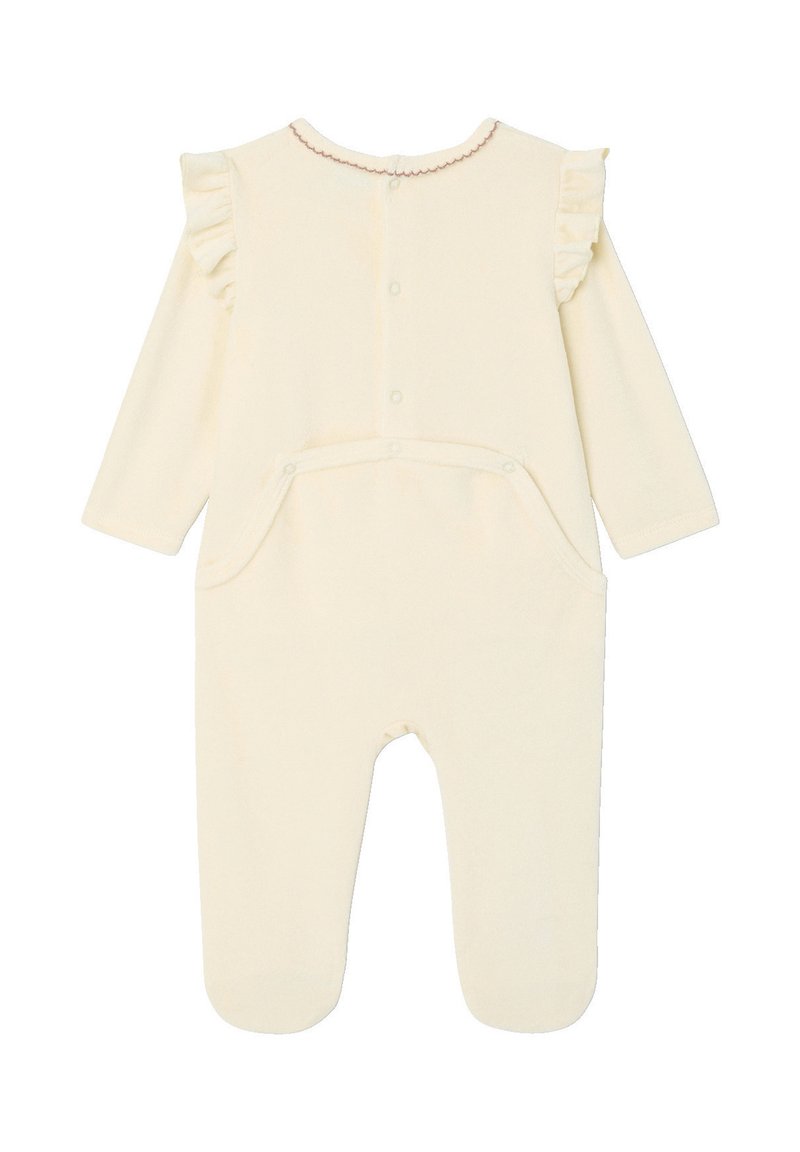 Vertbaudet Sleep suit vanille/off-white Zalando
