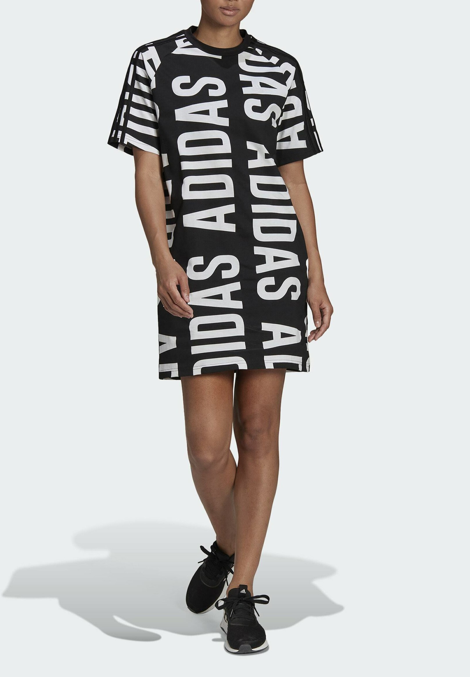 adidas Performance ESSENTIALS - Vestito di maglina - black/nero - Zalando.it