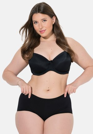 Ulla Popken, 2 PACK HIPSTER PANTIES - Hipster - black
