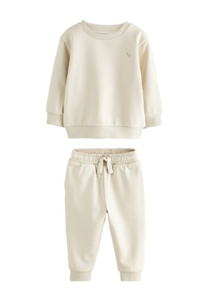 REGULAR FIT SET  - Felpa - ecru off white