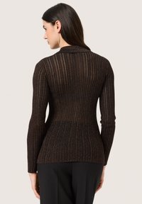Soaked in Luxury LAISA - Cardigan - copper