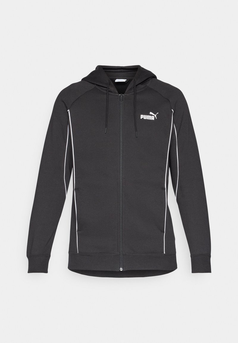 Puma Sweater met rits zwart