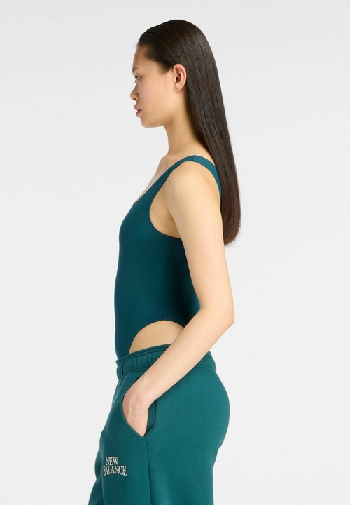 New Balance TRACKSIDE BODYSUIT - Top - medusa green — foto 4