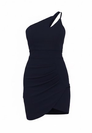 WAL G., VALENCIA CUT OUT - Džersejové šaty - navy blue