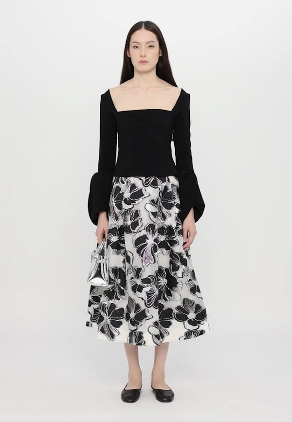 VOLUMINOUS MIDI SKIRT - Maxi skirt2
