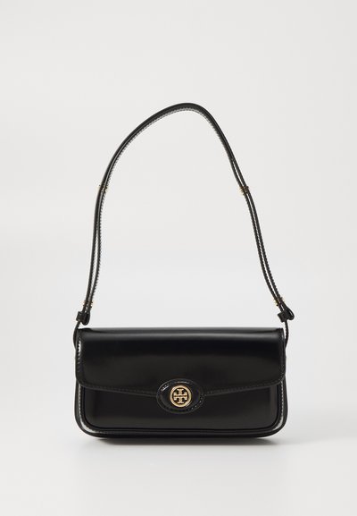 Tory Burch ROBINSON SHOULDER BAG - Håndtasker - black