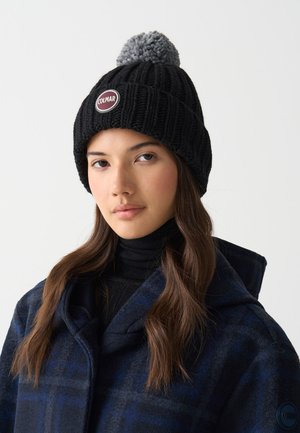 Colmar Originals UNISEX WITH POM-POM - Megzta kepurė - black