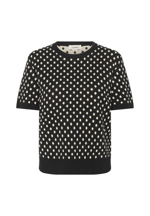 Soaked in Luxury T-shirt con stampa - black w sandshell dot