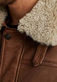 PME Legend HUDSON LOCKHEED - Lederjacke - brown