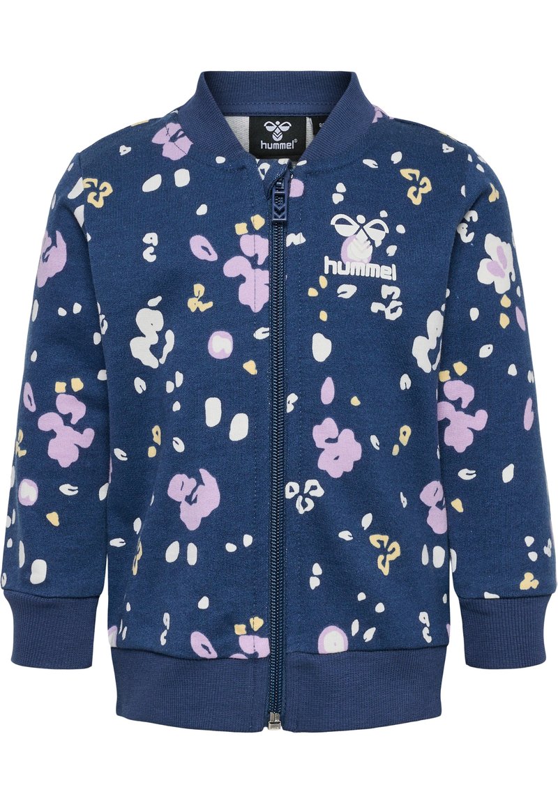 Hummel Sweater met rits koningsblauw