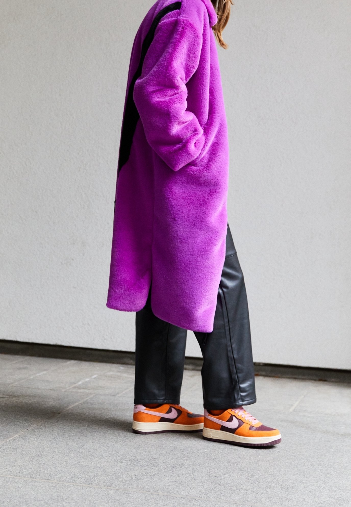 nike lilac coat