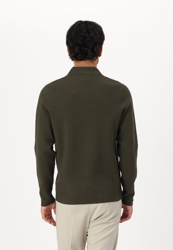 GUNA HALF ZIP - Jumper - forest night2