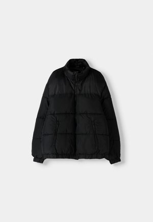 Bershka PUFFER - Giacca invernale - black