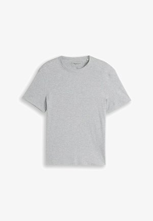 TOM TAILOR DENIM, T-shirt basic - light stone grey melange