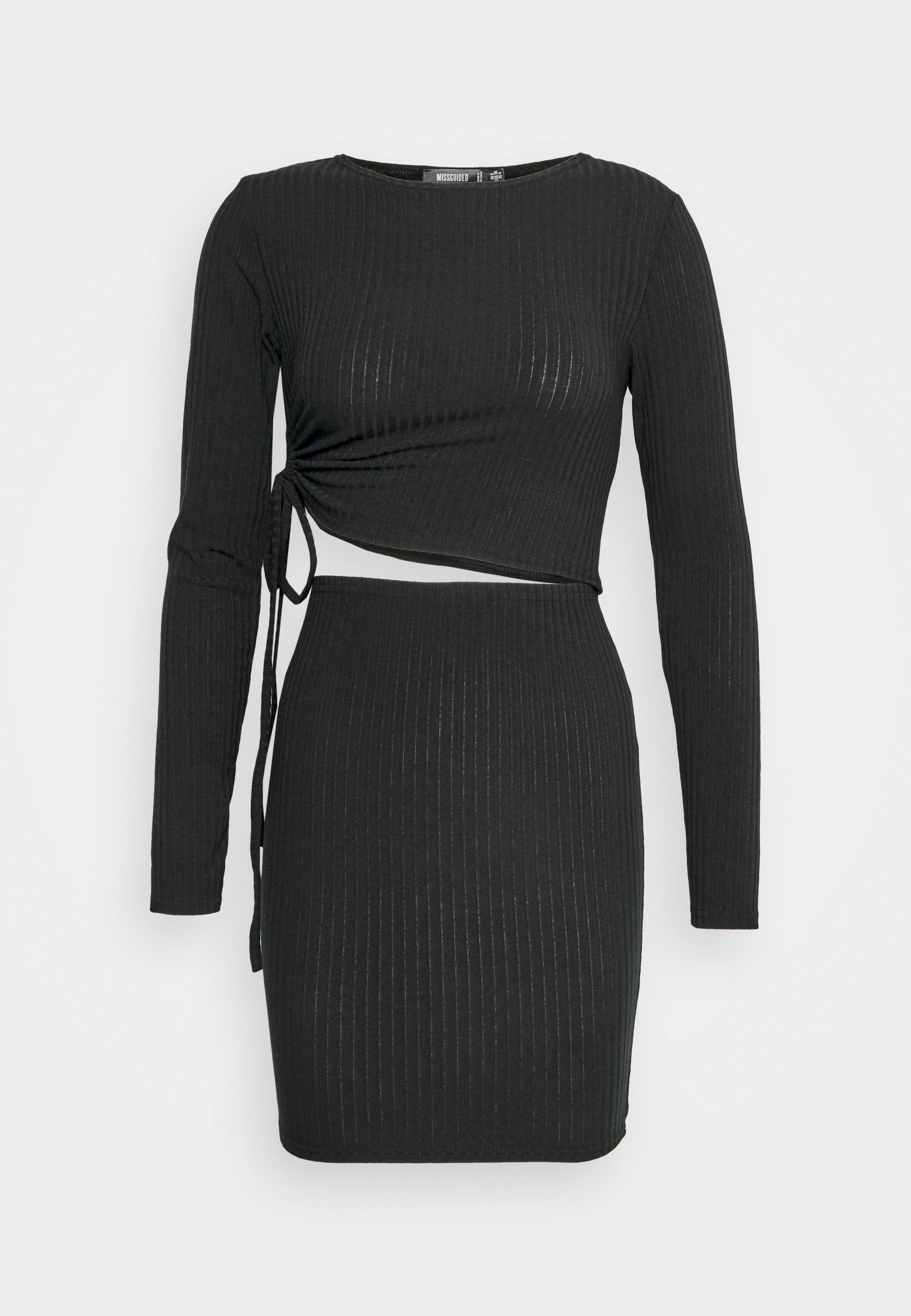 Missguided RIBBED SIDE TIE DETAIL SET 