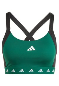 MS GOOD - Sportovní podprsenky se střední oporou - collegiate green   white   black