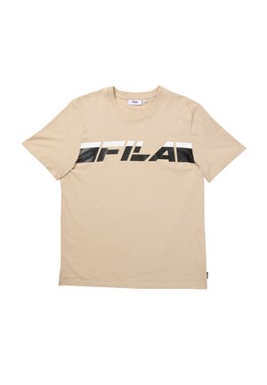 Fila, APPAREL VALIVERSI REGULAR GRAPHIC - T-shirts print - white pepper