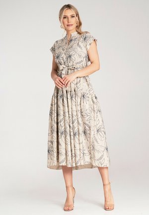 Blusenkleid - beige