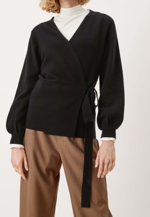 s.Oliver Chaqueta de punto - black