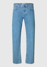 Unselected, light blue denim