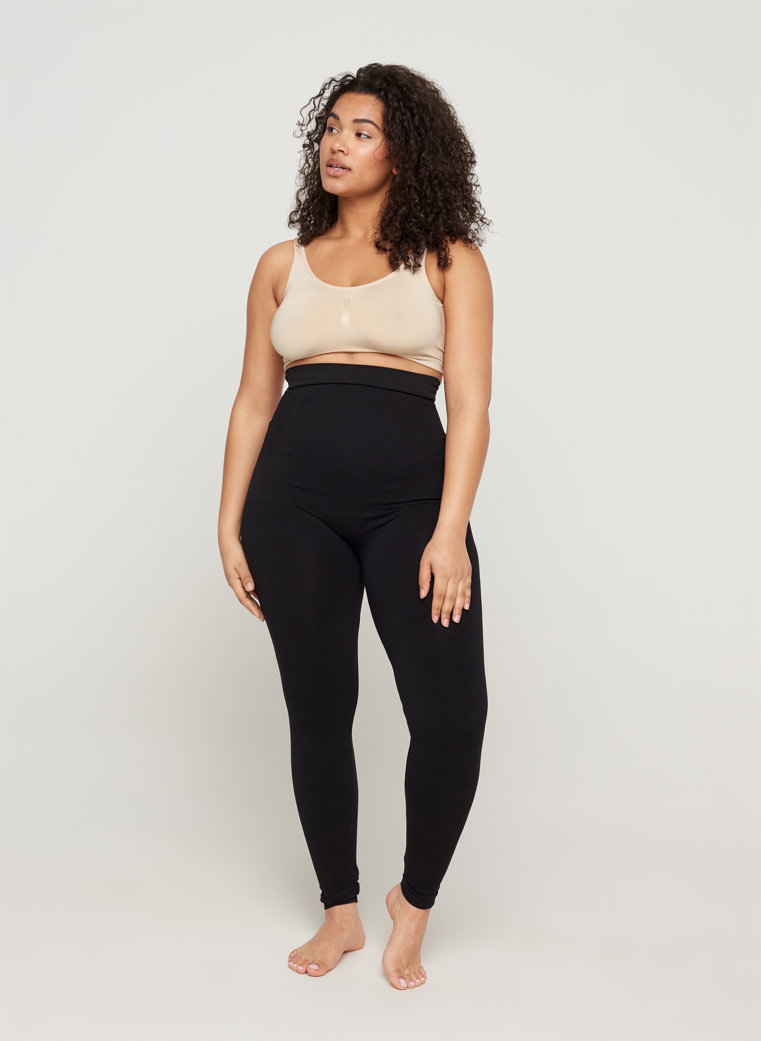 Zizzi Leggings - black/nero - Zalando.it