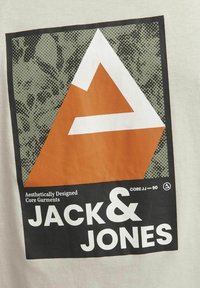 Jack & Jones RUNDHALS - Camiseta estampada - moonbeam