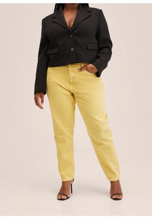 Broek - mustard yellow