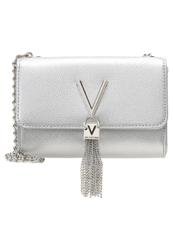 DIVINA - Cross body bag - argento2