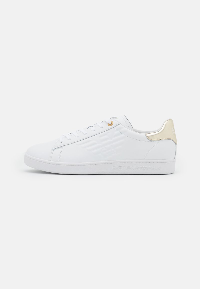 EA7 Emporio Armani UNISEX - Tenisice - white/gold