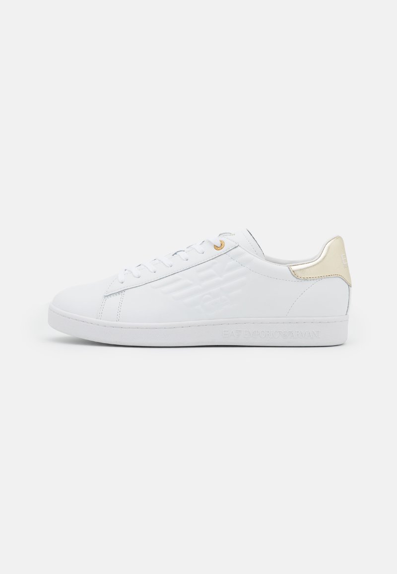 EA7 Emporio Armani - CLASSIC UNISEX - Sneakers - white/gold, Förstora