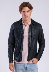 Freaky Nation CRUSH - Chaqueta de cuero - used black