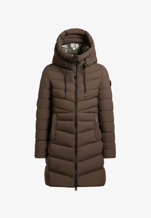 khujo TUHANI4 - Talvemantel - taupe dunkel