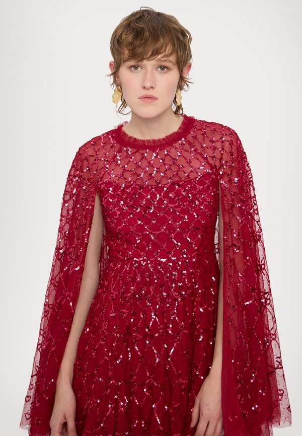 HEART LATTICE MICRO MINI DRESS - Occasion wear2