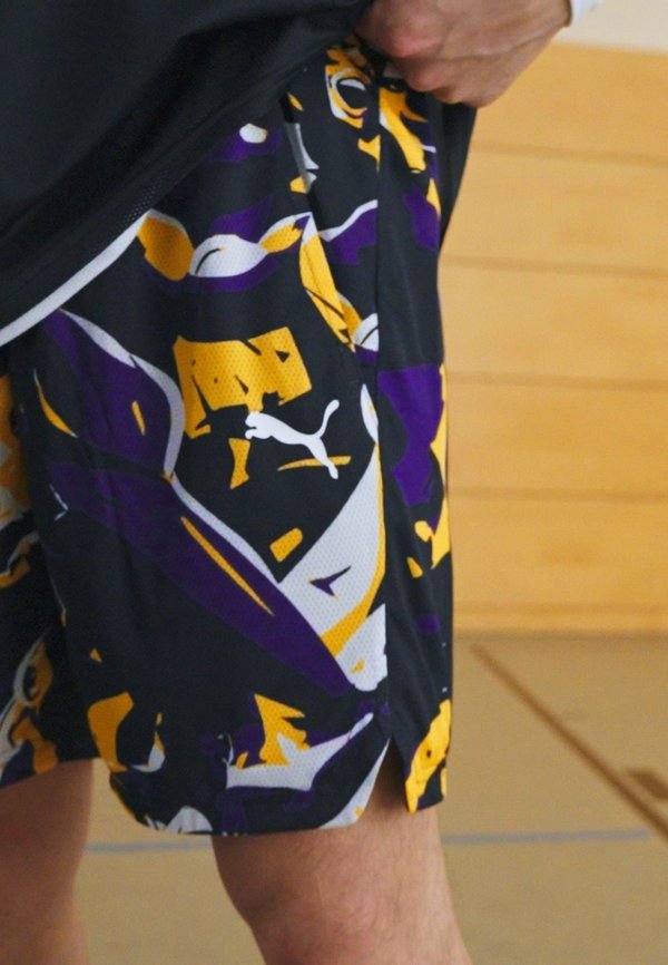 Sports shorts - purple3