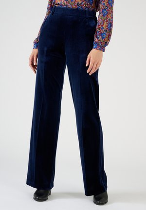 Damart Stoffhose - marine foncé