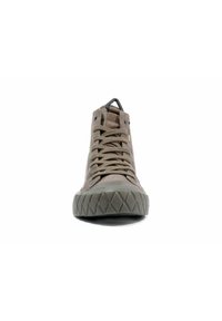 Palladium Botines con cordones - khaki