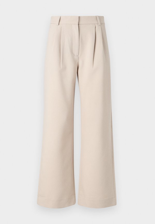 A&F Sloane Tailored Wide Leg Pant - Trousers - chateau gray3