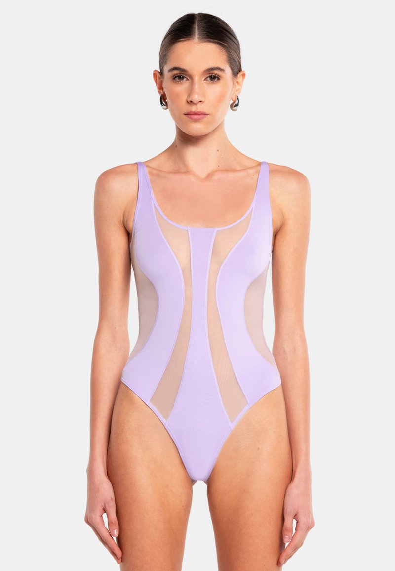 OW Collection TWIST MESH - Body - purple