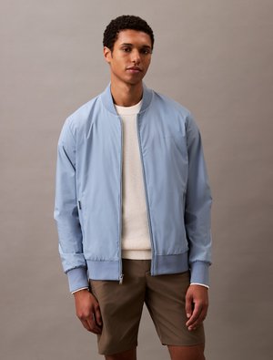 MATTE - Giubbotto Bomber - light blue