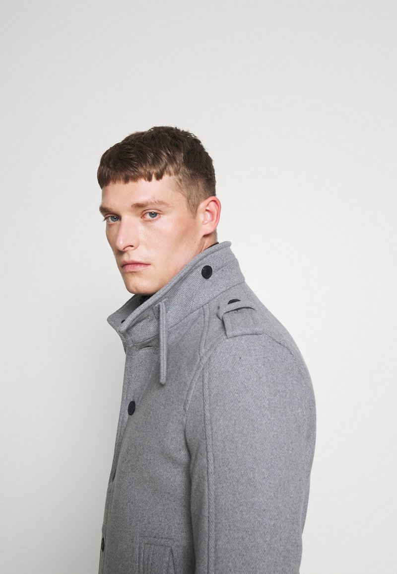 Selected Homme SLHNOAH - Klassischer Mantel - grey melange/grau  