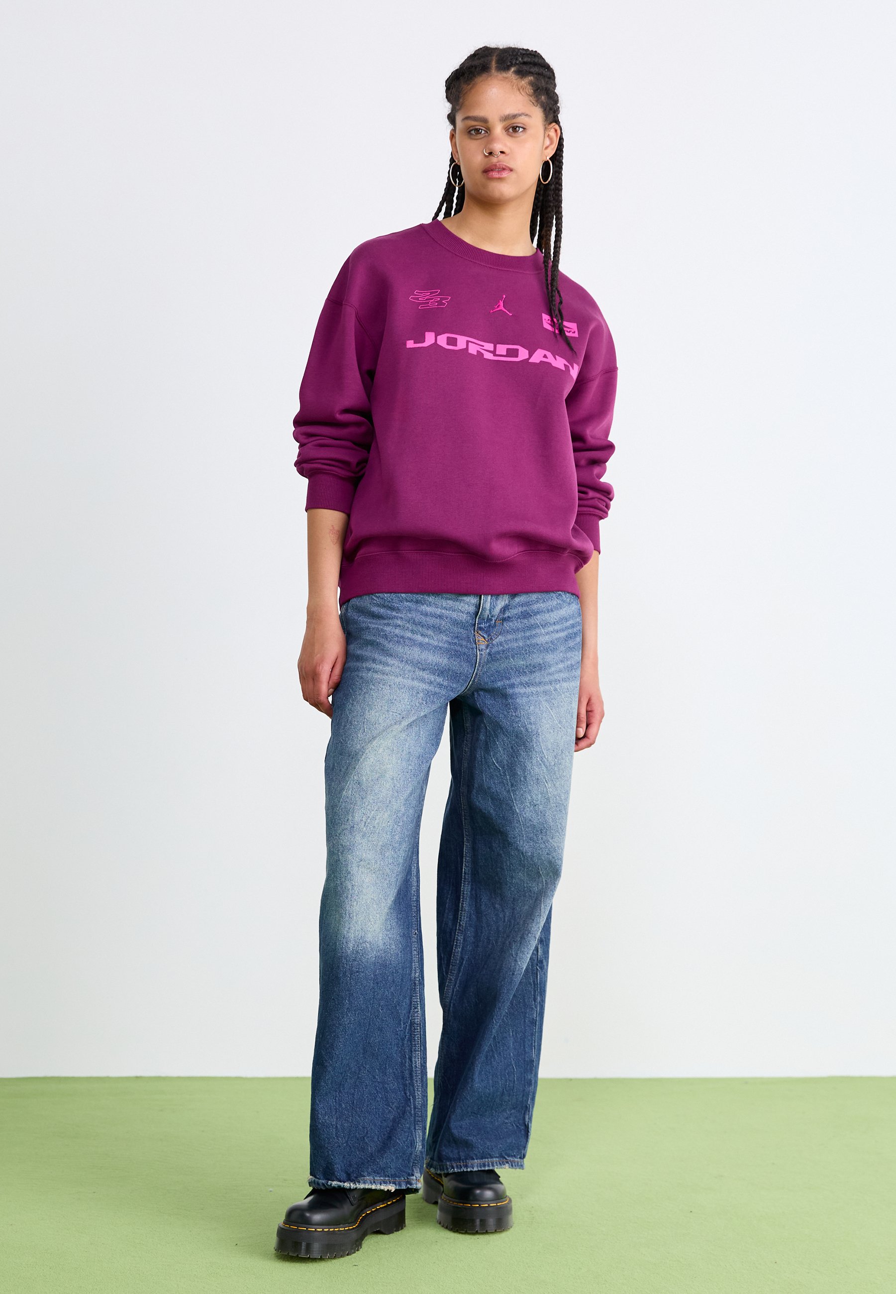 jordan bordeaux sweater