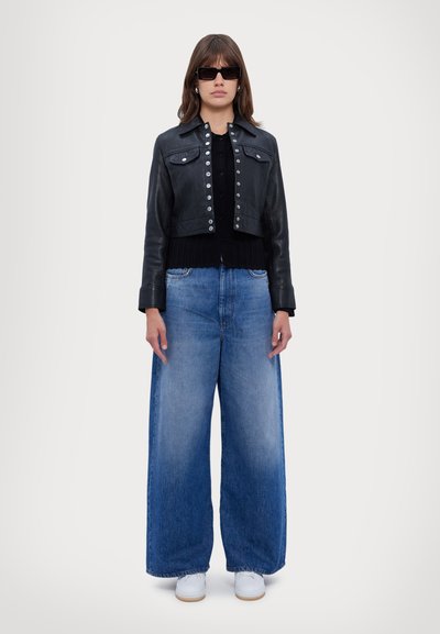 The Kooples BLOUSON CUIR - Leren jas - black