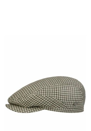 Lierys REYNOLDSVILLE HOUNDSTOOTH FLAT - Beanie - beige grün