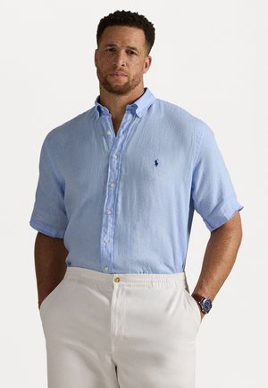 LINEN SHIRT - Button down-skjorte - office blue